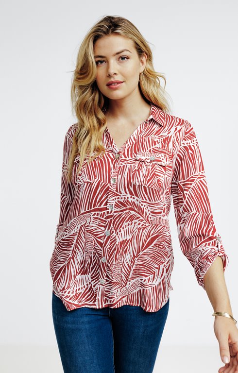Chemise imprimée