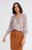 Chemise imprimée boutonnée