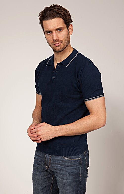 Courtes Manches Pull Polo 99 29 by76fg