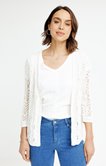 Cardigan ajouré