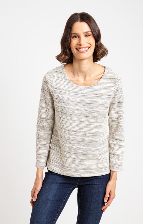 Sweat en jacquard