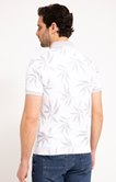 Polo manches courtes Feuillu