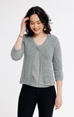 Cardigan col V