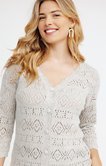 Cardigan ajouré
