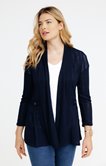 Cardigan en fine jauge