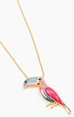 Sautoir pendentif toucan