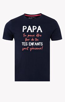 Tee-shirt Papa fier