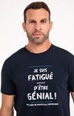 Tee-shirt fatigué d'être génial