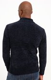 Pull col montant chenille