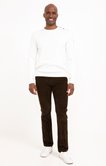 Pantalon chino velours imprimé Mick