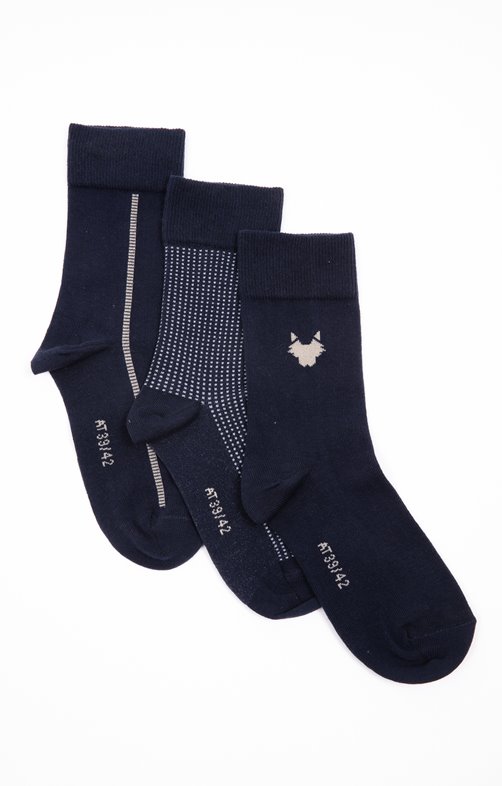 Lot de 3 paires de chaussettes WOLF