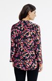 CHEMISE IMPRIMEE MOTIF FEUILLAGE COLORE 