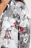 CHEMISE IMPRIME LUDIQUE NEWSPAPER