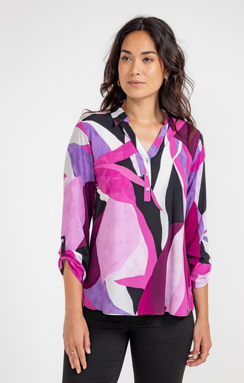 Chemisiers Femme Violet Armand Thiery Site Officiel