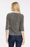 Pull matière fantaisie