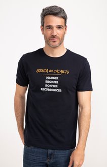 TEE SHIRT AGENDA DES VACANCES