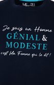 Tee-shirt génal et modeste