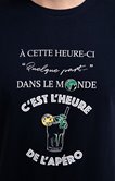 Tee-shirt apéro monde