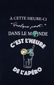 Tee-shirt apéro monde