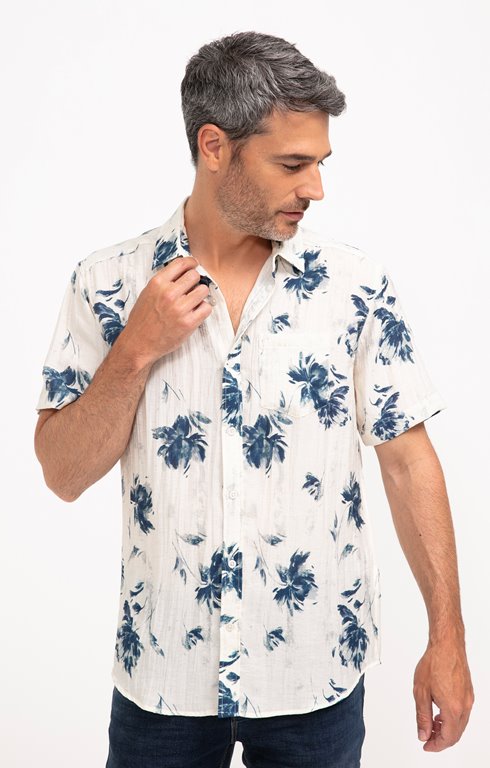 Chemise manches courtes Floblue