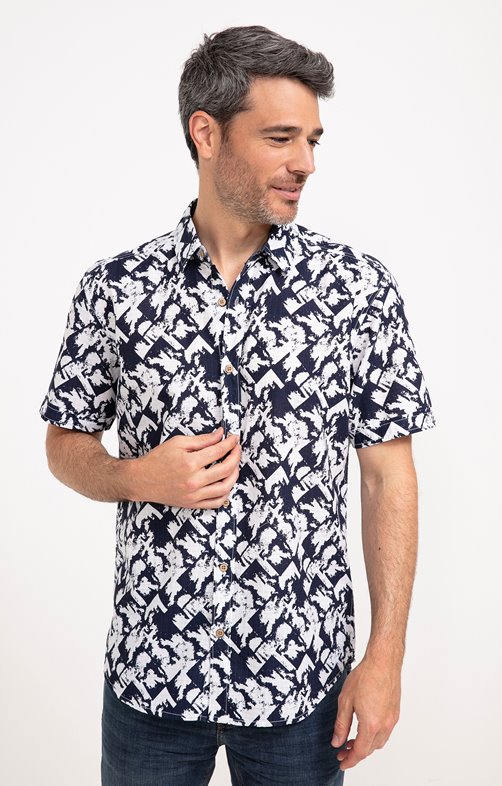Chemise manches courtes diagrund