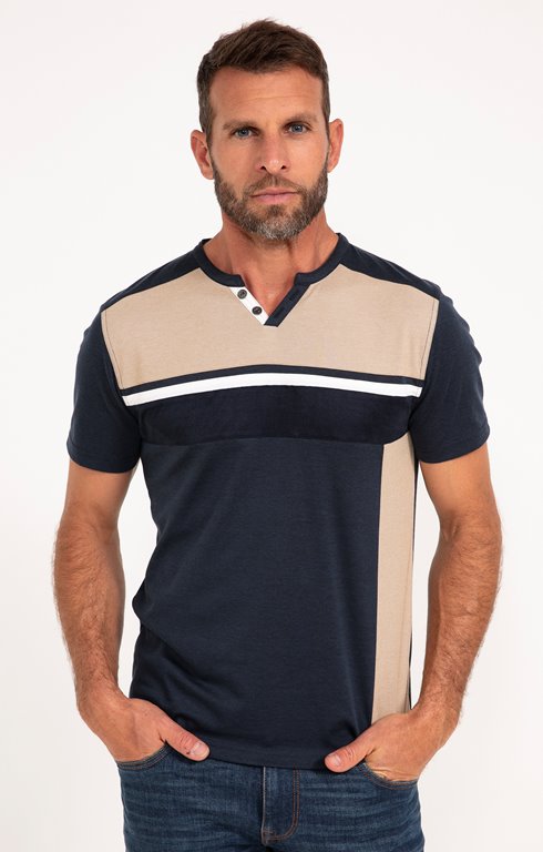 Tee-shirt manches courtes Block