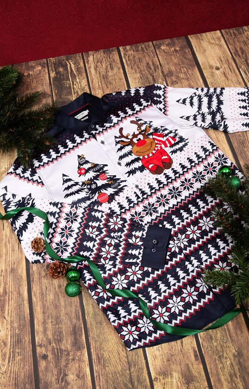 Chemise de Noël renne