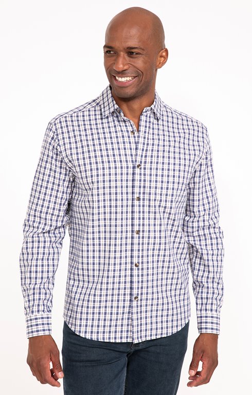 Chemise manches longues à carreaux Mini