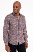 Chemise manches longues Paisley