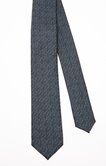 Cravate 7cm en soie Feuillage