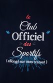 Tee-shirt club officiel des sportifs