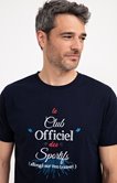 Tee-shirt club officiel des sportifs