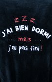 Peignoir bien dormi