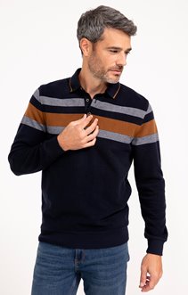 Polo manches longues Doux Ray