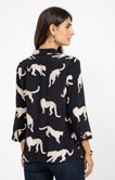 Chemise imprimée animal