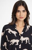 Chemise imprimée animal
