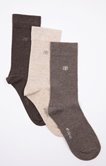Lot 3 paires chaussettes unies mix ATD