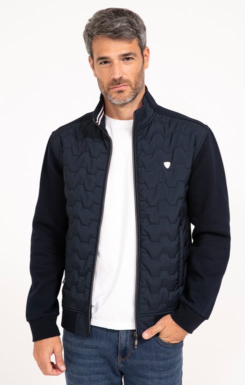 Gilet manches longues Marin