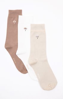 Lot de 3 paires de chaussettes Palm
