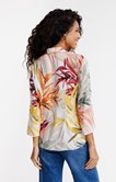 Chemise imprimée feuillage