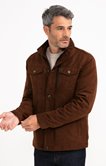 Blouson Geo Suede