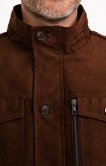 Blouson Geo Suede