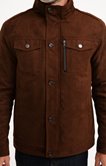 Blouson Geo Suede