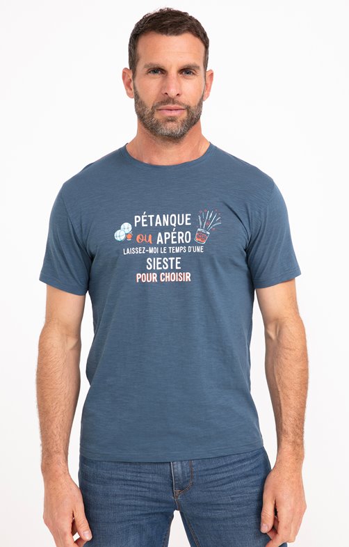 TEE-SHIRT PETANQUE APERO