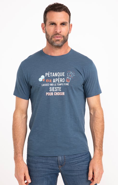 TEE-SHIRT PETANQUE APERO