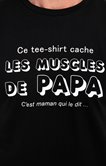 Tee-shirt muscles de papa