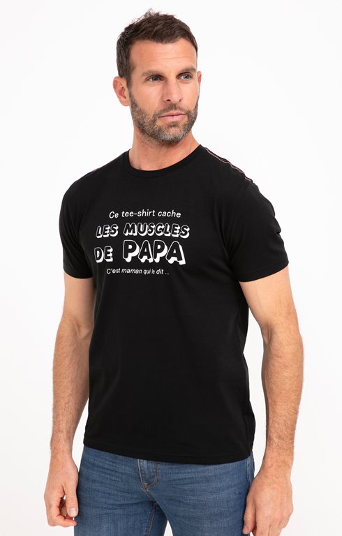 Tee-shirt muscles de papa