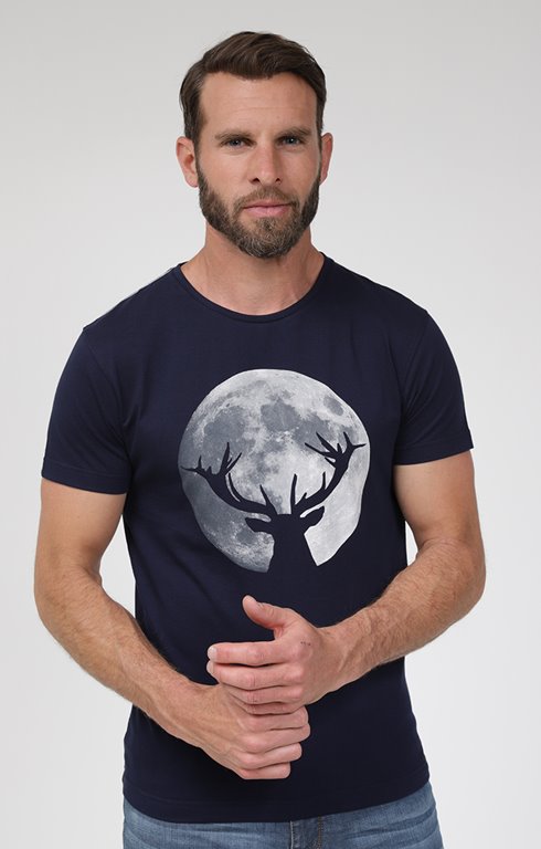 Tee-shirt manches courtes moon