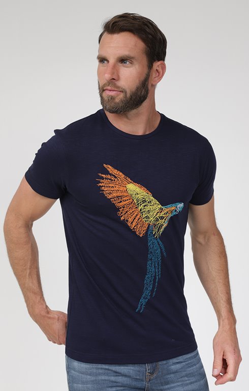 Tee-shirt manches courtes parrot