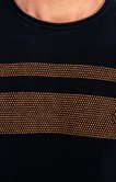 Pull col rond rayé Bico